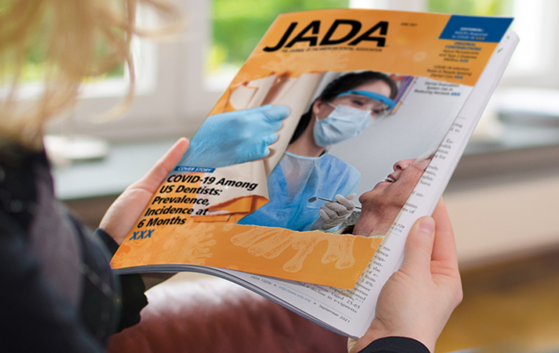 Woman reading JADA