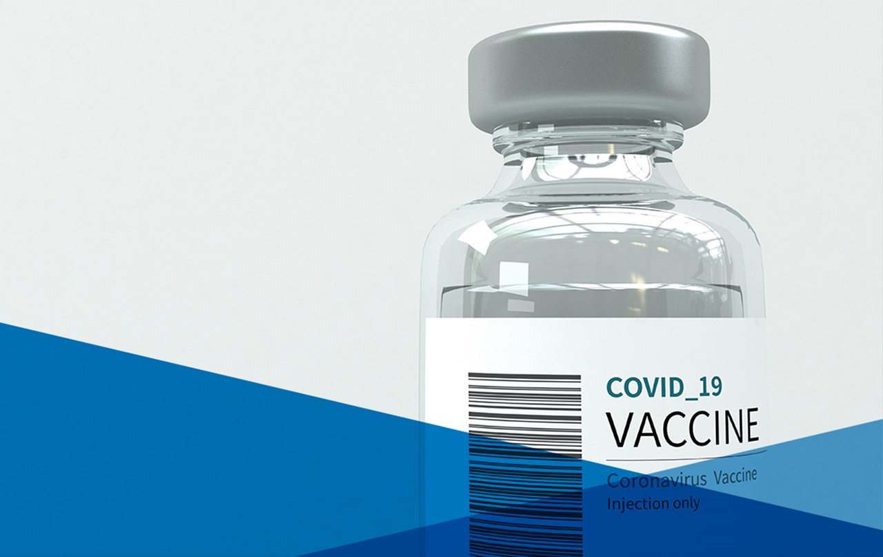 COVID-19 vaccine bottle