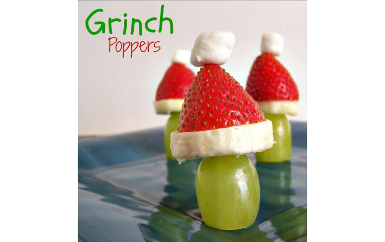 MouthHealthy Holiday Grinch Poppers
