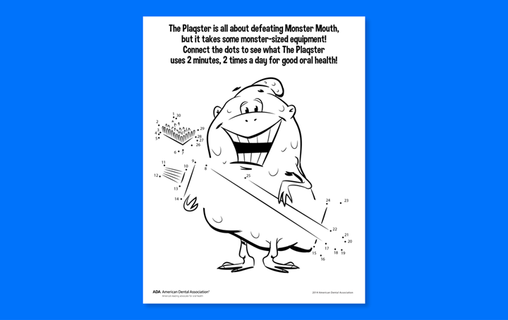 Defeat Monster Mouth - Connect the Dots