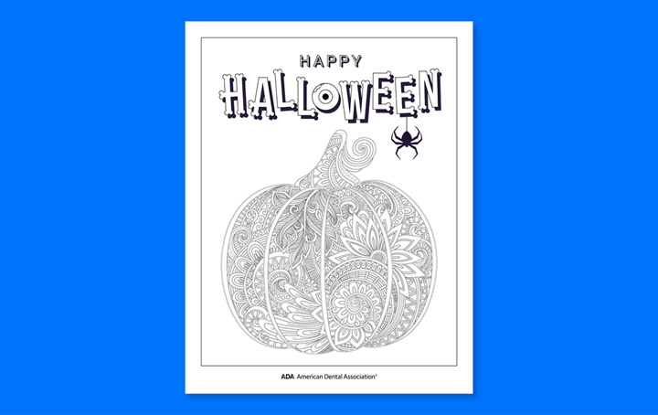Halloween Coloring Sheet 2
