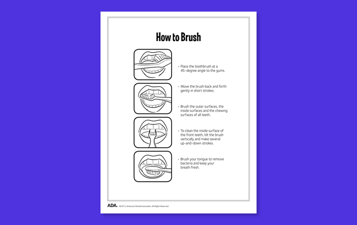 How to brush diagram