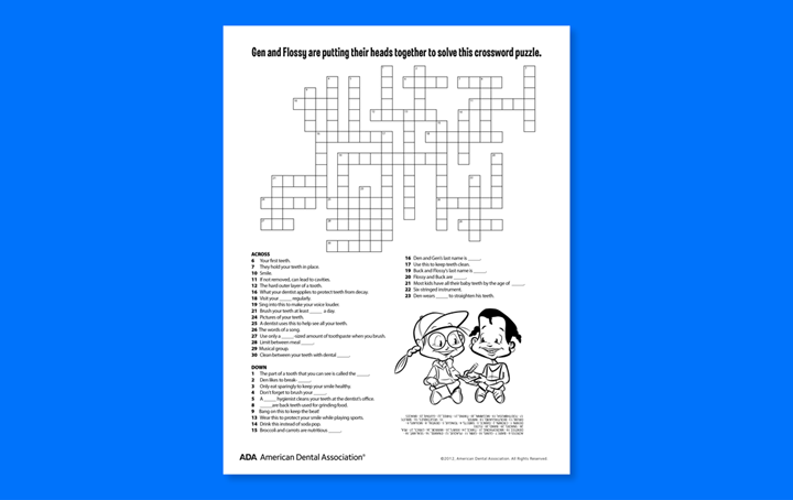 Crossword puzzle