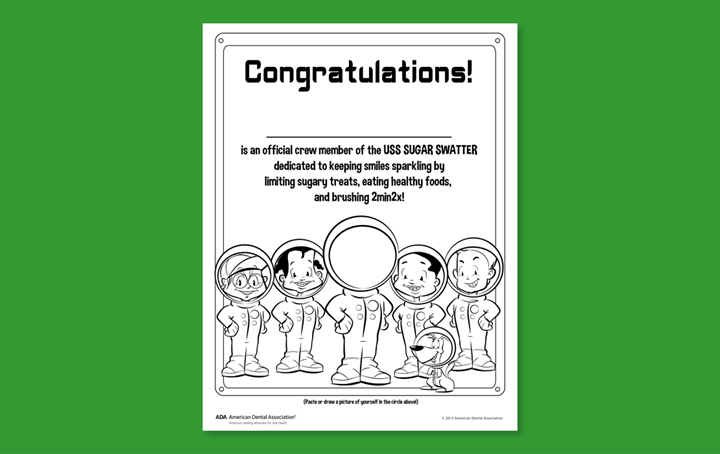 Sugar Wars certificate