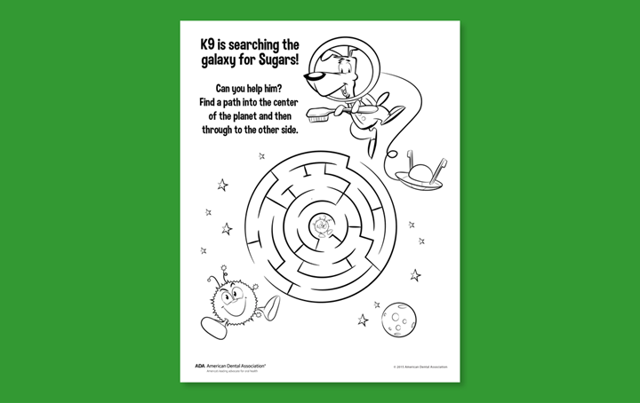 Sugar Wars maze