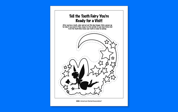 ADA Tooth Fairy Door Sign1