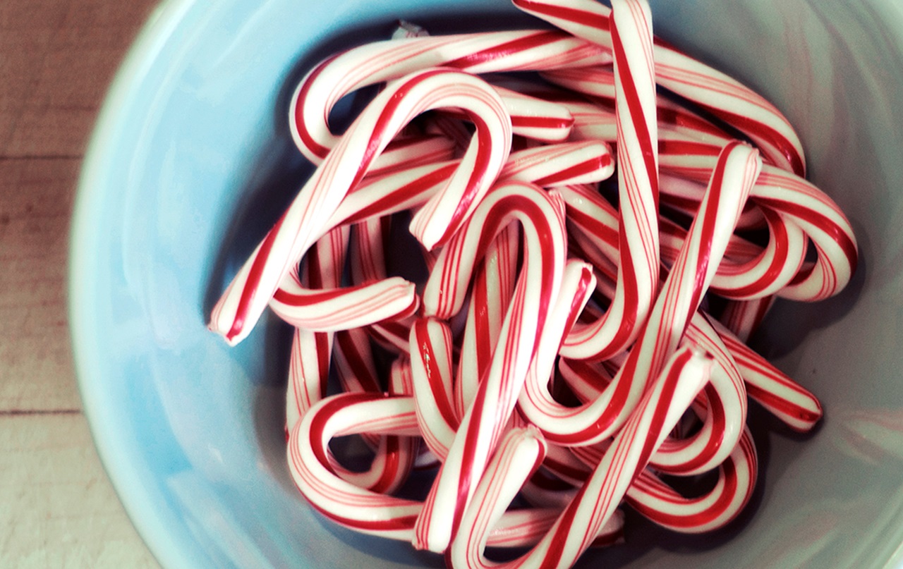 Mouthhealthy candy canes