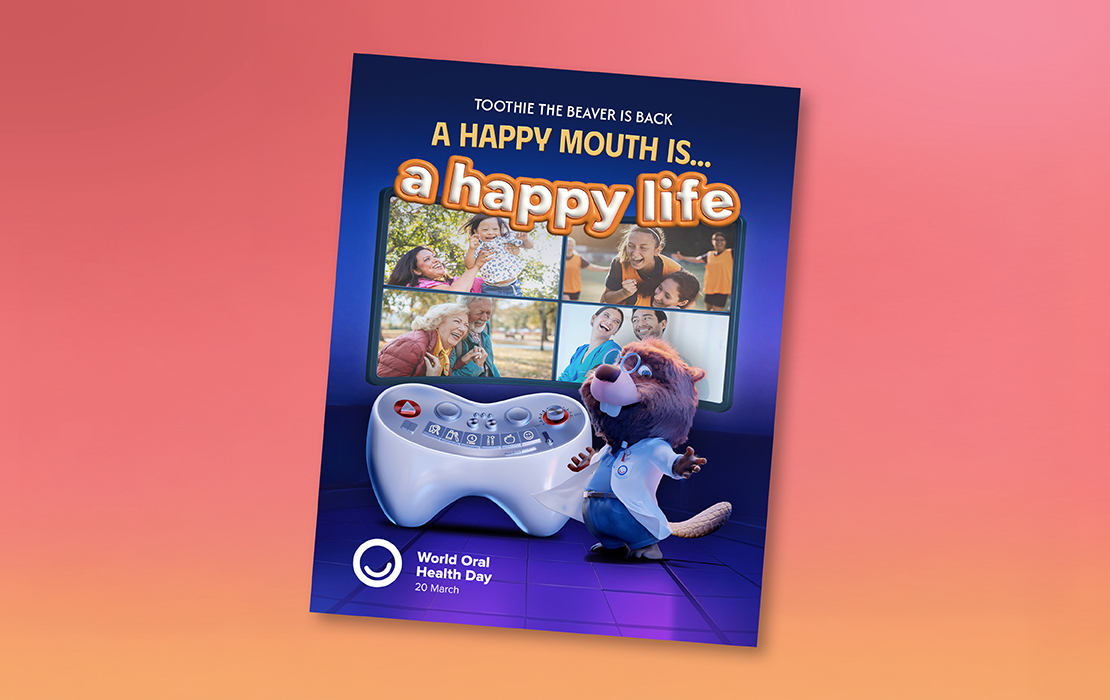 A happy mouth is a happy life