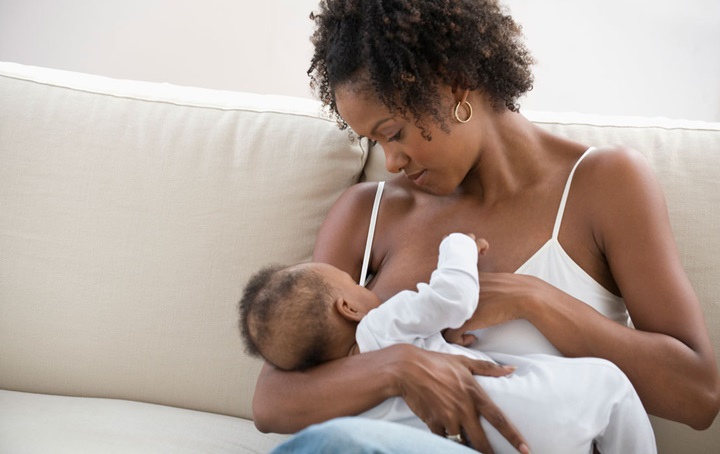 Image of mother breastfeeding