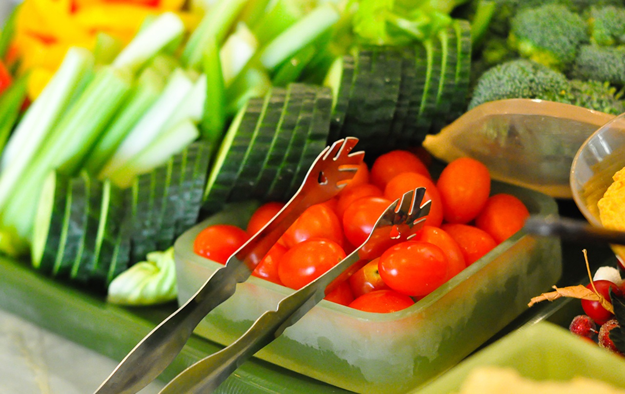 Mouth Healthy nutritious vegetables 