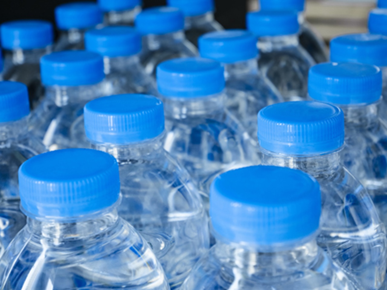 Bottled water bottles for trick-or-treating